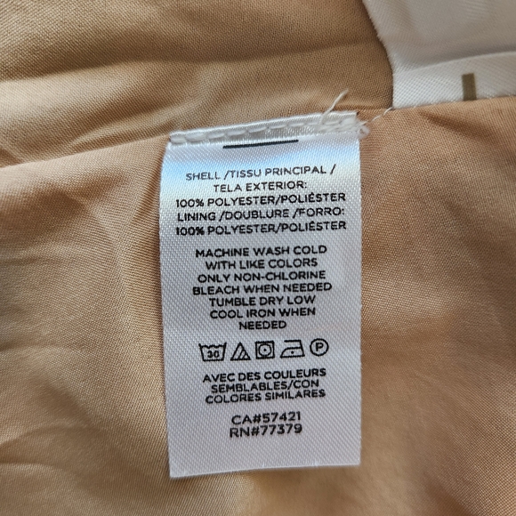 Ann Taylor Floral Flutter Sleeve Belted Flare Dress - Picture 5 of 10